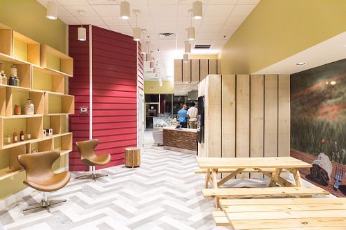 Full view from front door at Full House Organic in Greenvale