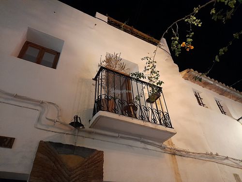 View from our table at Mamarosa in Altea