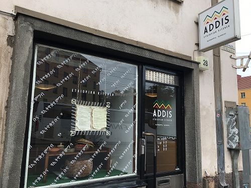 entrance at Addis Ethiopian Kitchen in Helsinki
