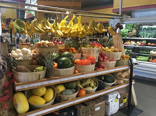 organic produce at Natural Selection Food & Wine in Grass Valley