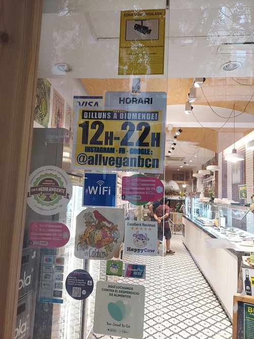  at All Vegan in Barcelona