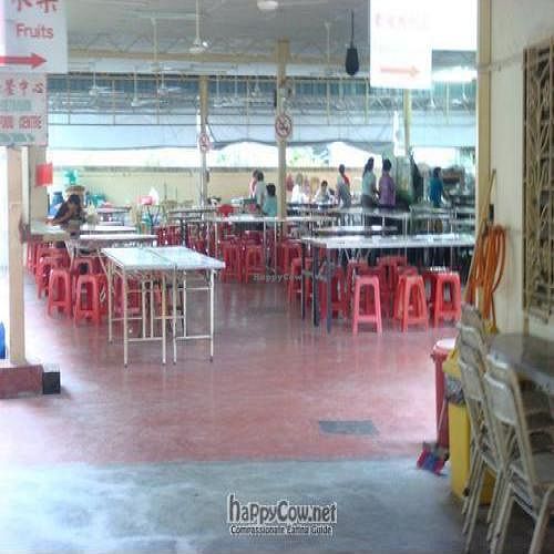 Where the food buffet took place at. More like a cafeteria style at Dharma Realm Guan Yin Sagely Monastery in Kuala Lumpur