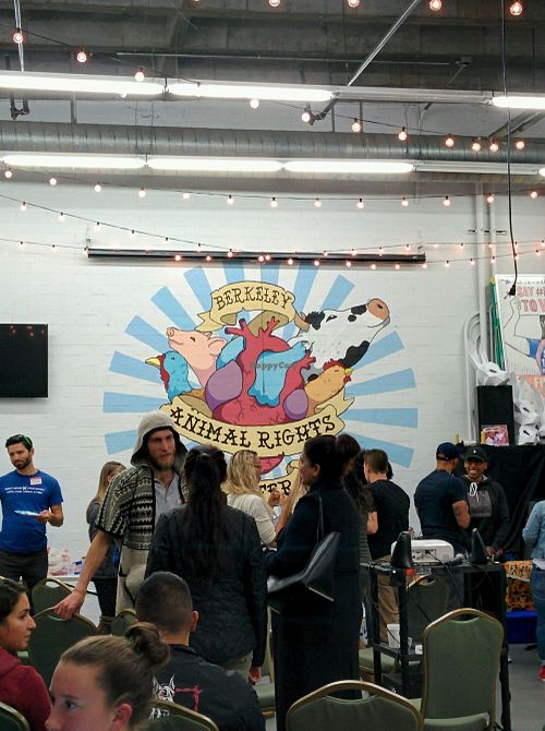 vegan potluck at Snacktown at the Berkeley Animal Rights Center in Berkeley