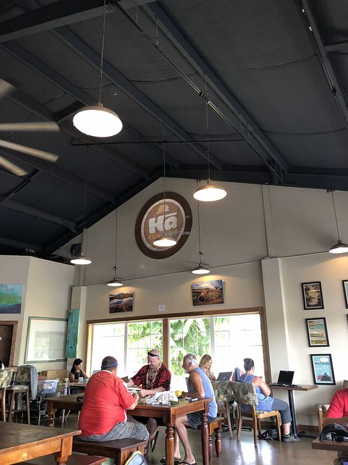 Interior at Ha Coffee Bar in Lihue