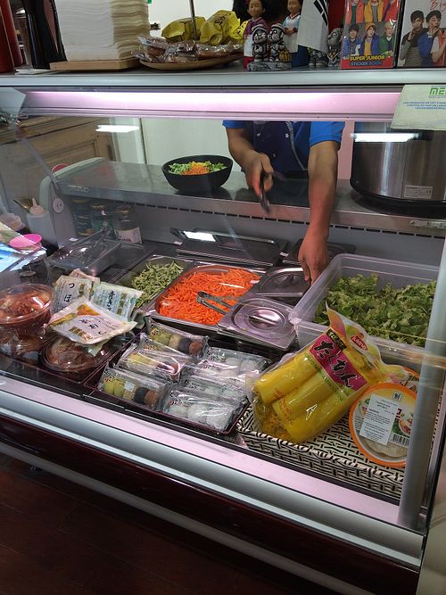 fresh vegetabilsk at Omija in Montpellier