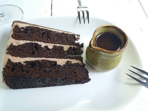 Chocolate 'n more Chocolate Cake at Mama's Picanteria in Sitges