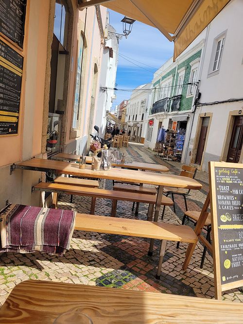 Outside at Goldig in Lagos