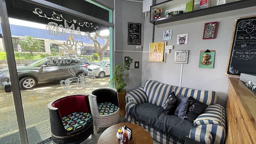   at Pop Art Cafe in Foz Do Iguacu