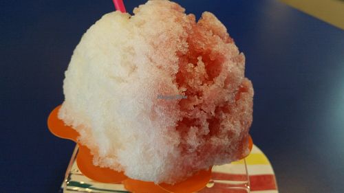 organic shaved ice at Surfing Monkey Shave Ice in Kihei