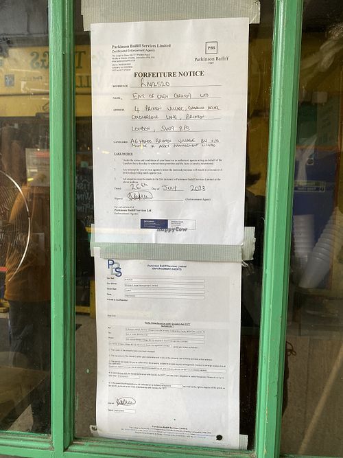 Business is permanently closed  at Eat of Eden in South West London