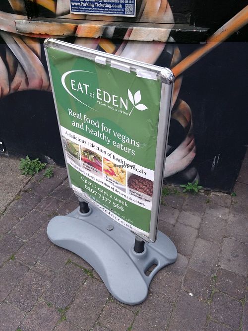 ahhh at Eat of Eden in South West London