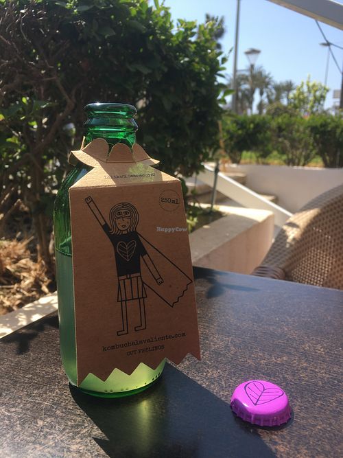 Kombucha  at Petit Vegan in Cambrils
