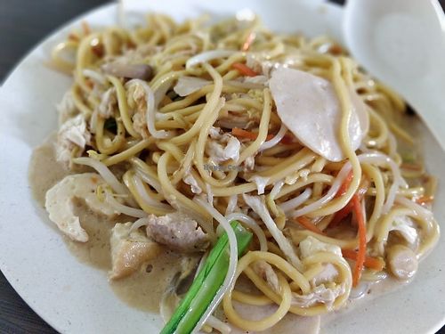 Hokkien noodles at SHU Vegetarian 蔬方斋 - Ang Mo Kio  in Northeast Singapore