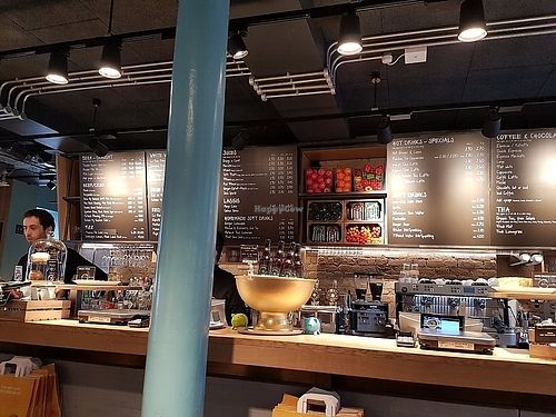 counter at Tibits in South East London