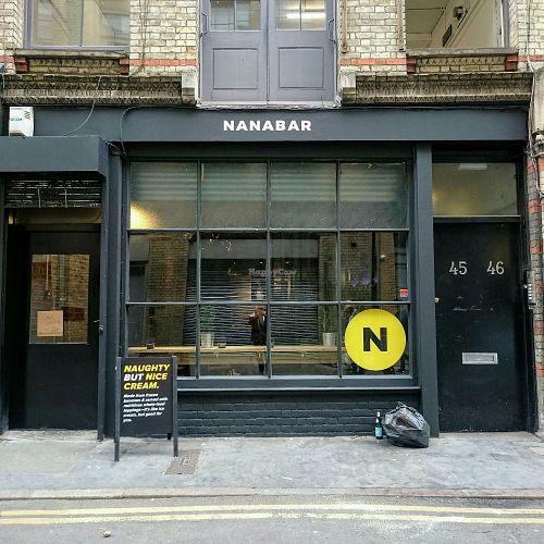 NANABAR shop front  at NANABAR in East London