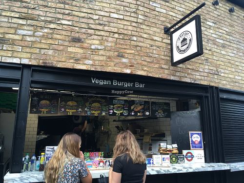 seating available at Vburger Camden in North West London
