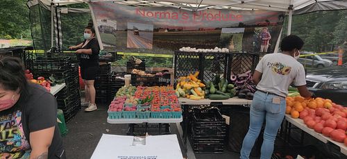 Produce at Falls Church City Farmers Market in Falls Church