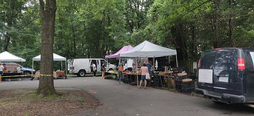 Farmers market at McLean Farmers Market in Mclean