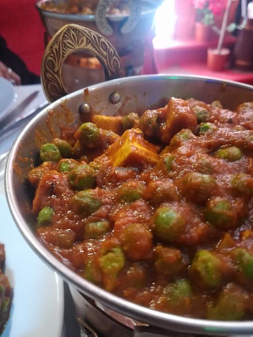 vegan curry at Sanskar Nepal in Lisbon