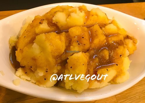 Mashed potatoes  at enVegan in Morrow