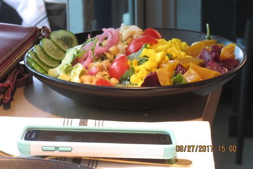 food at GLAM Vegan in Miami