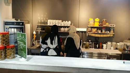 Malay assistant at Symple Cafe in Bukit Mertajam