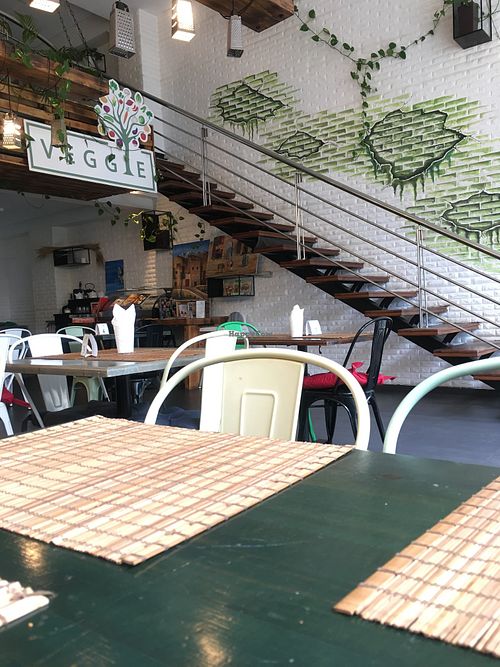 View of the restaurant  at Veggie in Casablanca