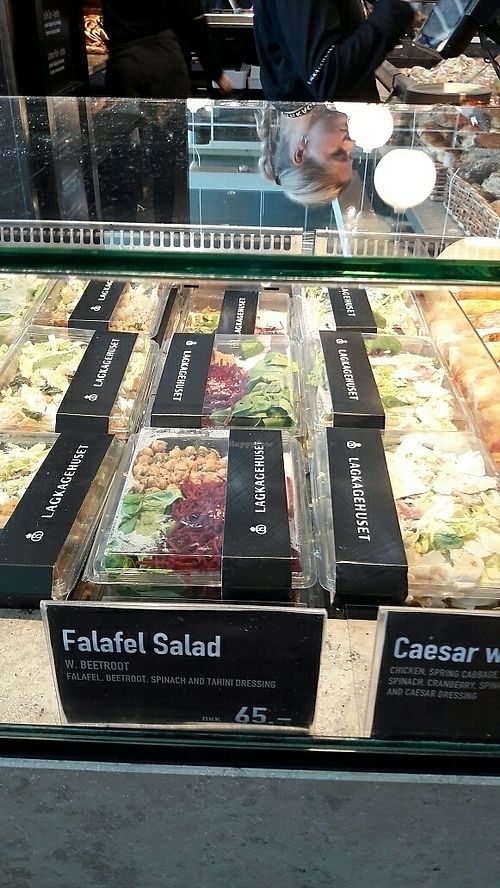 Salad option at CPH - Lagkagehuset - T2 in Copenhagen
