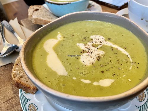 pea soup at Crops in Magdeburg