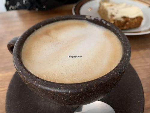 cappucino at Crops in Magdeburg