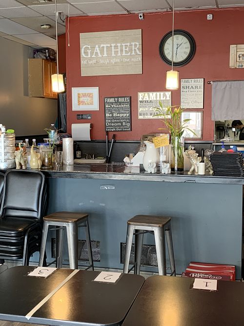 Inside at Lahn Pad Thai in Anchorage