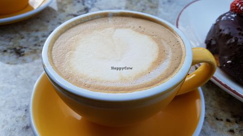 Cappuccino with soy milk at Holy Donut - Vokiečių in Vilnius