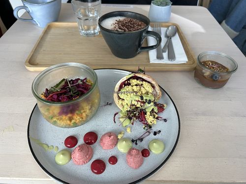 Brunch plate  at Alive in Geneva