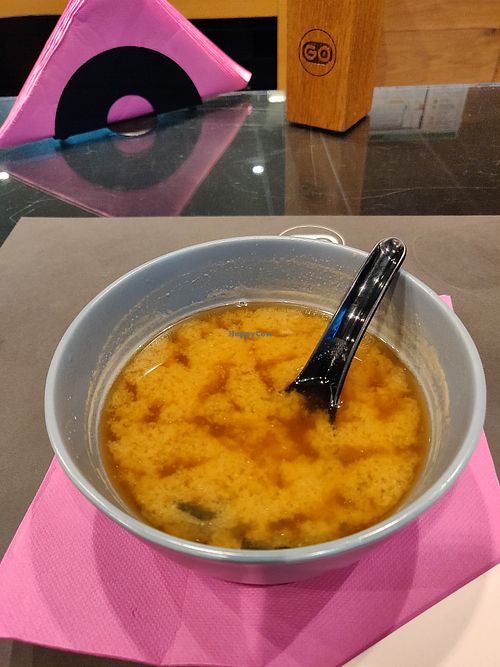 Miso with tofu at Go Sushi - Svetozara Markovića in Belgrade