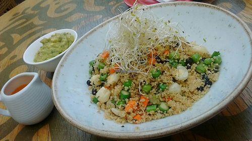 Quinoa Pilaf at Veda Restaurante in Miraflores