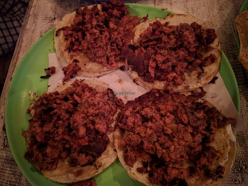 Tacos at Malportaco in Mexico City