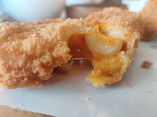 Fried Mac​ and Cheese at Hua Hin Vegan Cafe and Wine in Hua Hin