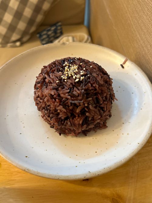 Brown rice  at Hua Hin Vegan Cafe and Wine in Hua Hin