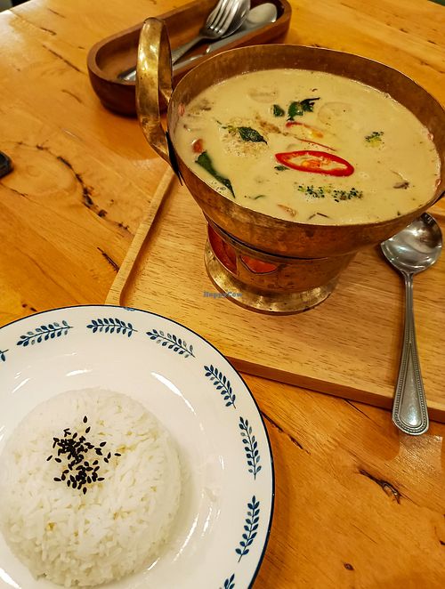 Green Curry at Hua Hin Vegan Cafe and Wine in Hua Hin