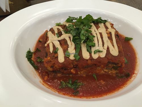 Lasagna at Justbe by Nidhi Nahata in Bangalore