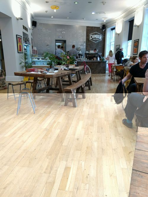 space at Camber Coffee in Newcastle Upon Tyne