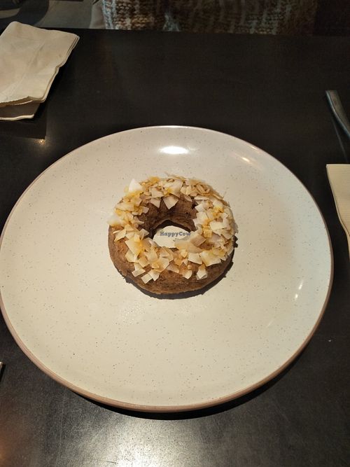 Vegan carrot cake at Tribe Organic in Shanghai
