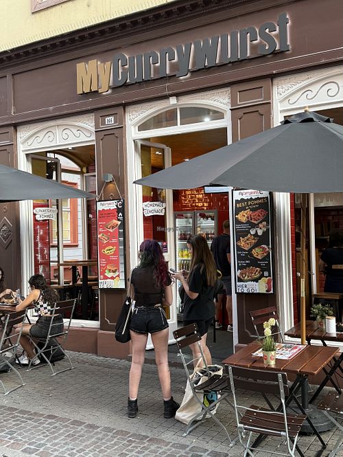 front  at My Currywurst in Heidelberg