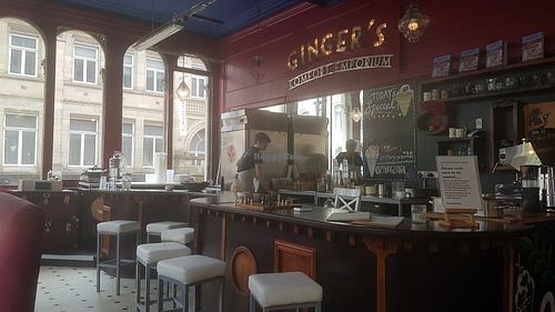 Interior at Ginger's Comfort Emporium in Manchester