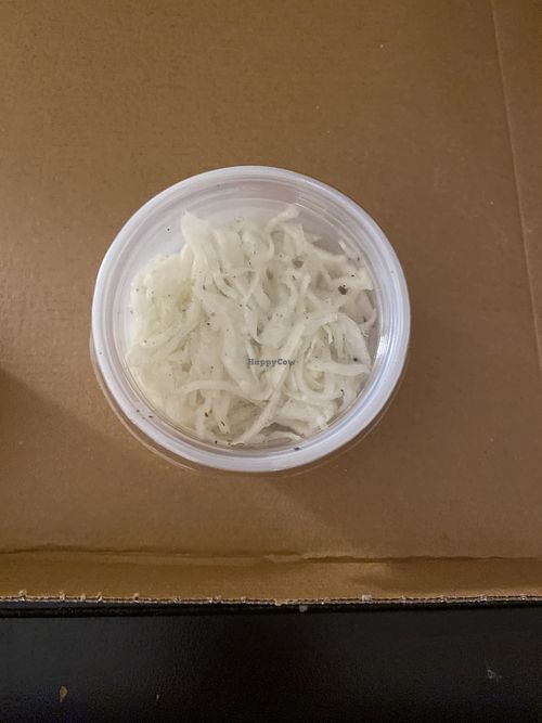 Pizza salad  at Mamma Rosa in Sodertalje