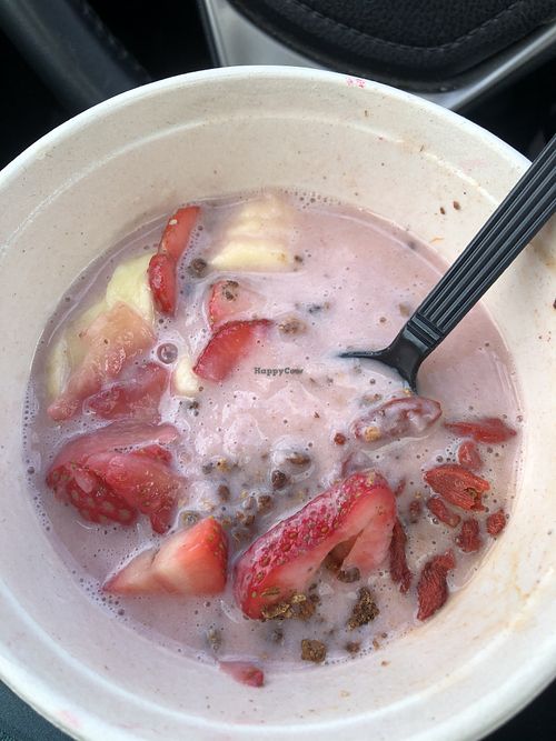 So watery :( at Village Juice Co in Winston-salem