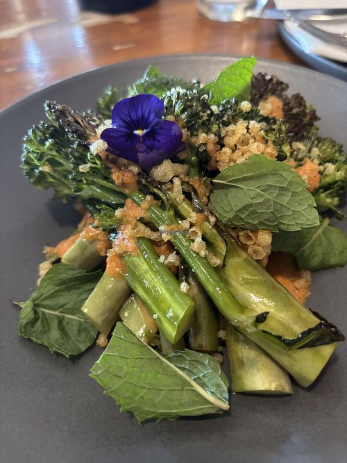 Broccolini  at Fitzgerald's Restaurant in Eagle River