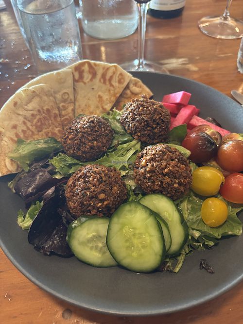 Falafel  at Fitzgerald's Restaurant in Eagle River
