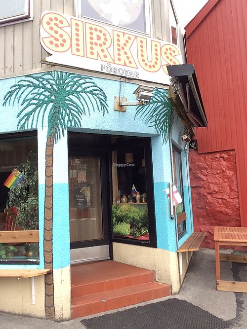 Entrance at Sirkus Föroyar  in Torshavn