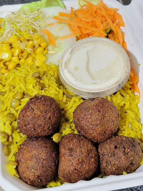 Daily special to go at Sweet and Blue in Willemstad